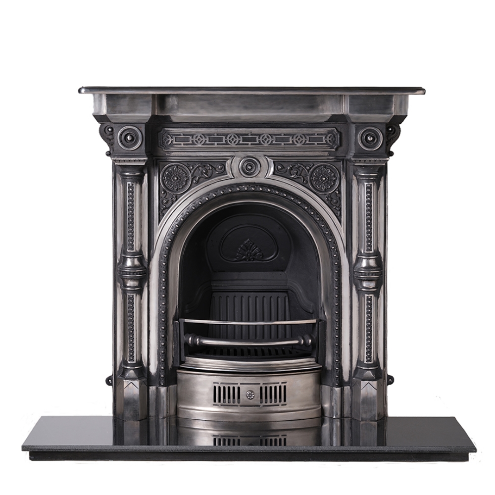 Tweed Cast Iron Combination Fireplace - Full Polish