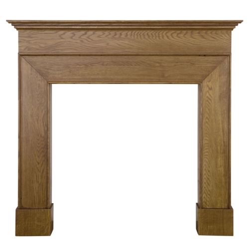Nostell Unwaxed Solid Oak Fireplace Surround