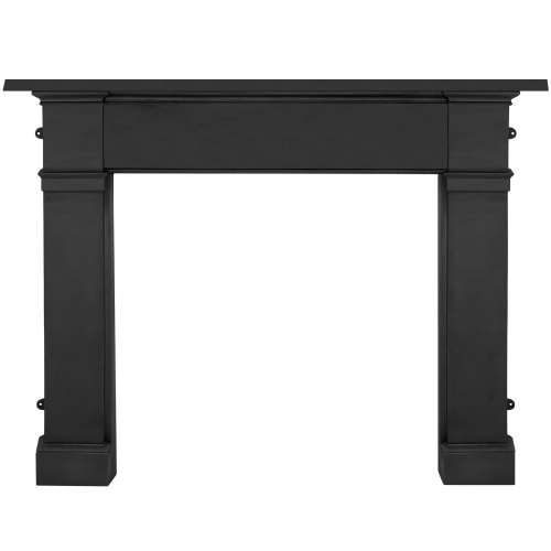 Somerset Black Cast Iron Fireplace Surround