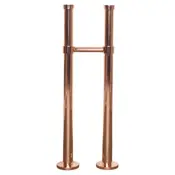 floor standing adjustable pipes copper range