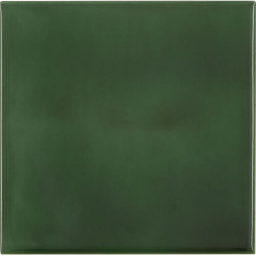 Set of 10 Plain Green Tiles