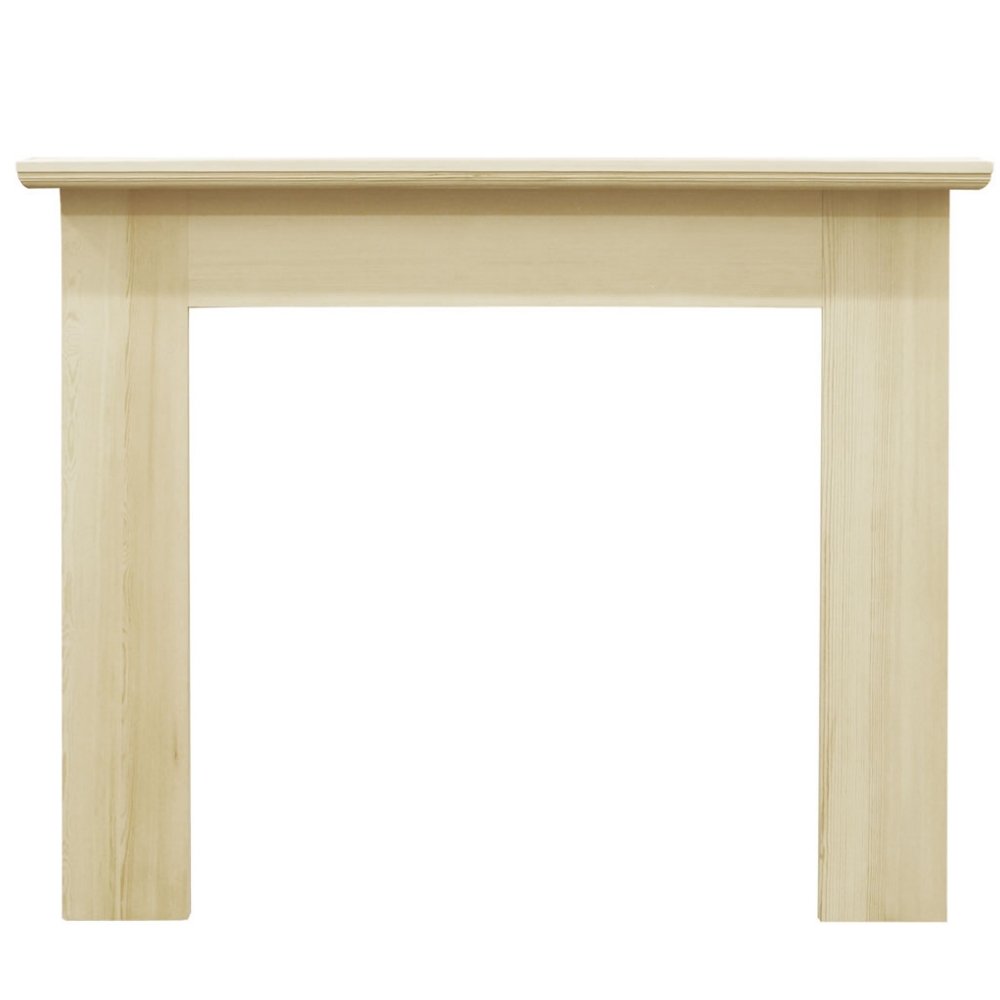 Wexford Unwaxed Solid Pine Fireplace Surround