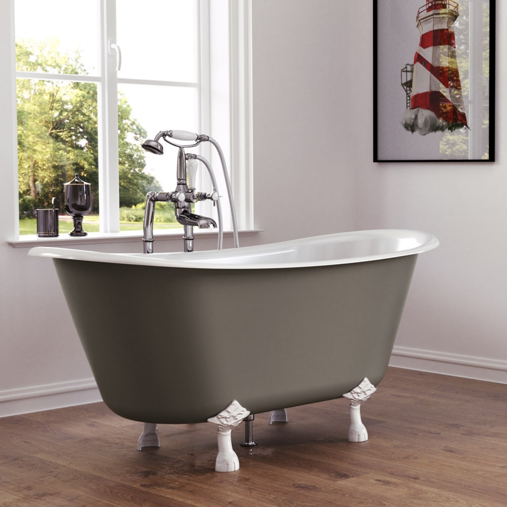 Marino Roll Top Cast Iron Bath