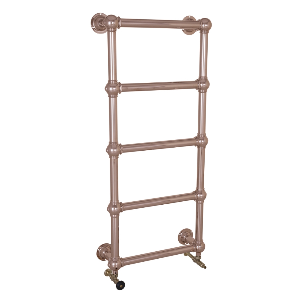 Colossus Steel Wall Mounted Towel Rail Copper 1300mm x 600mm
