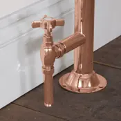 towel rail manual valve copper range