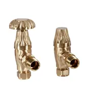 crocus manual valve brushed brass lacquered range