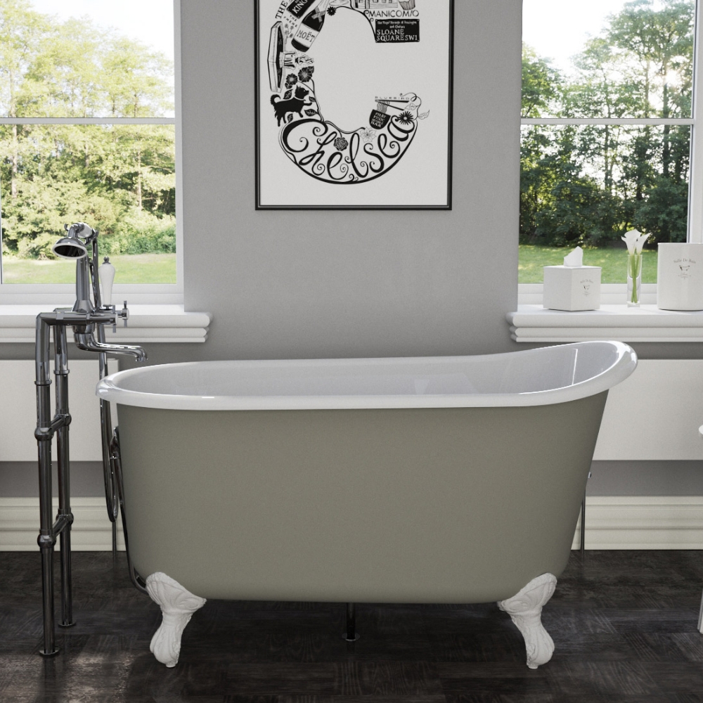 Shelley Cast Iron Hurlingham Bath