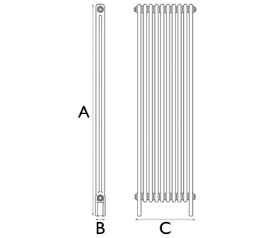 Enderby 2 Column 10 Section 1910Mm Measurements