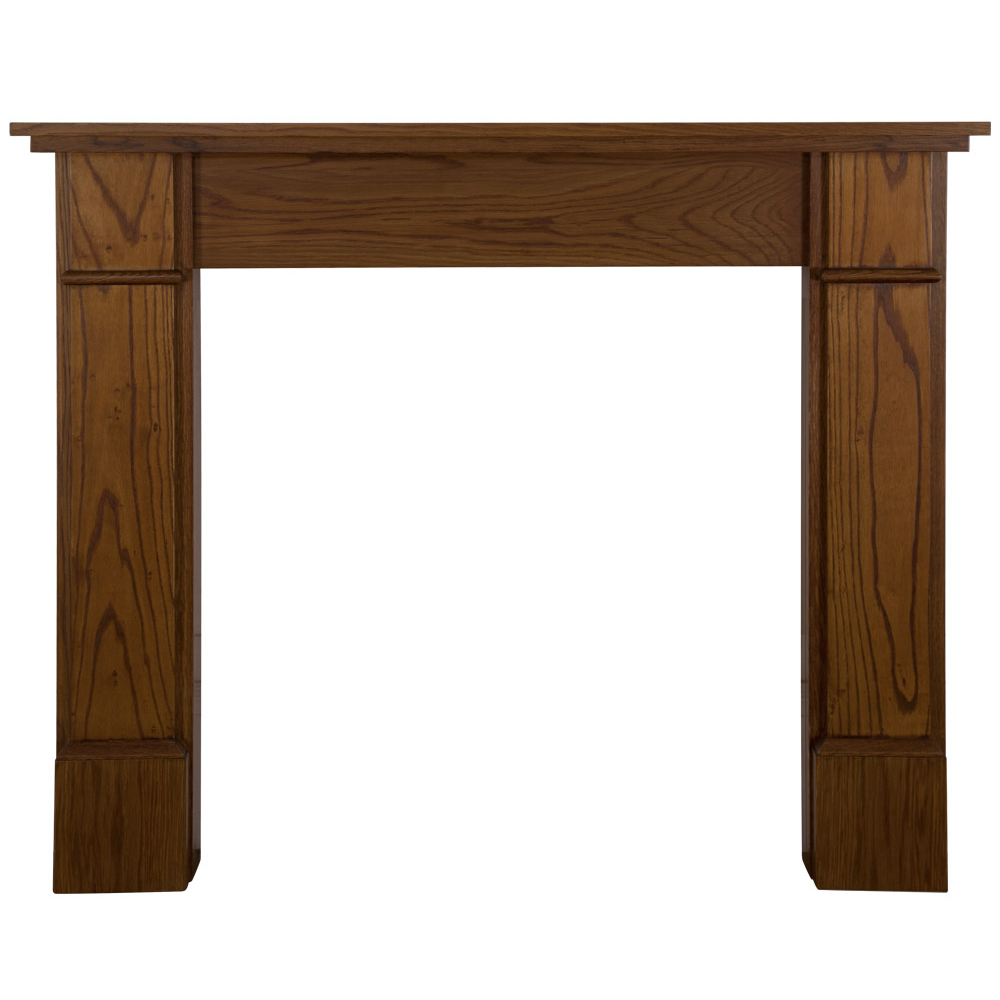 Berrington Waxed Solid Oak Fireplace Surround