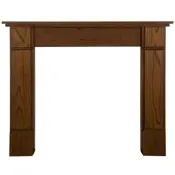 berrington waxed solid oak fire surround range