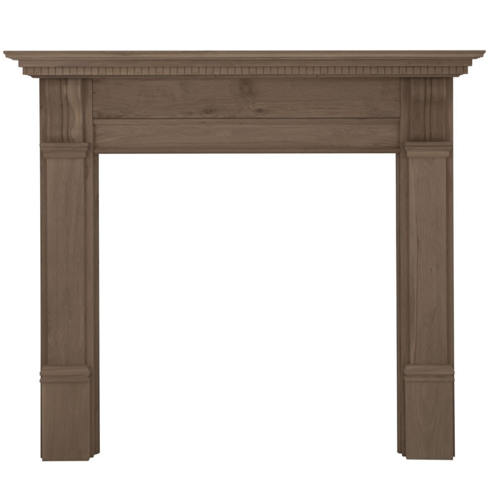 Corbel Unwaxed Solid Oak Fireplace Surround