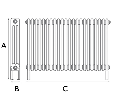 Enderby 3 Column 22 Section 710Mm Measurements