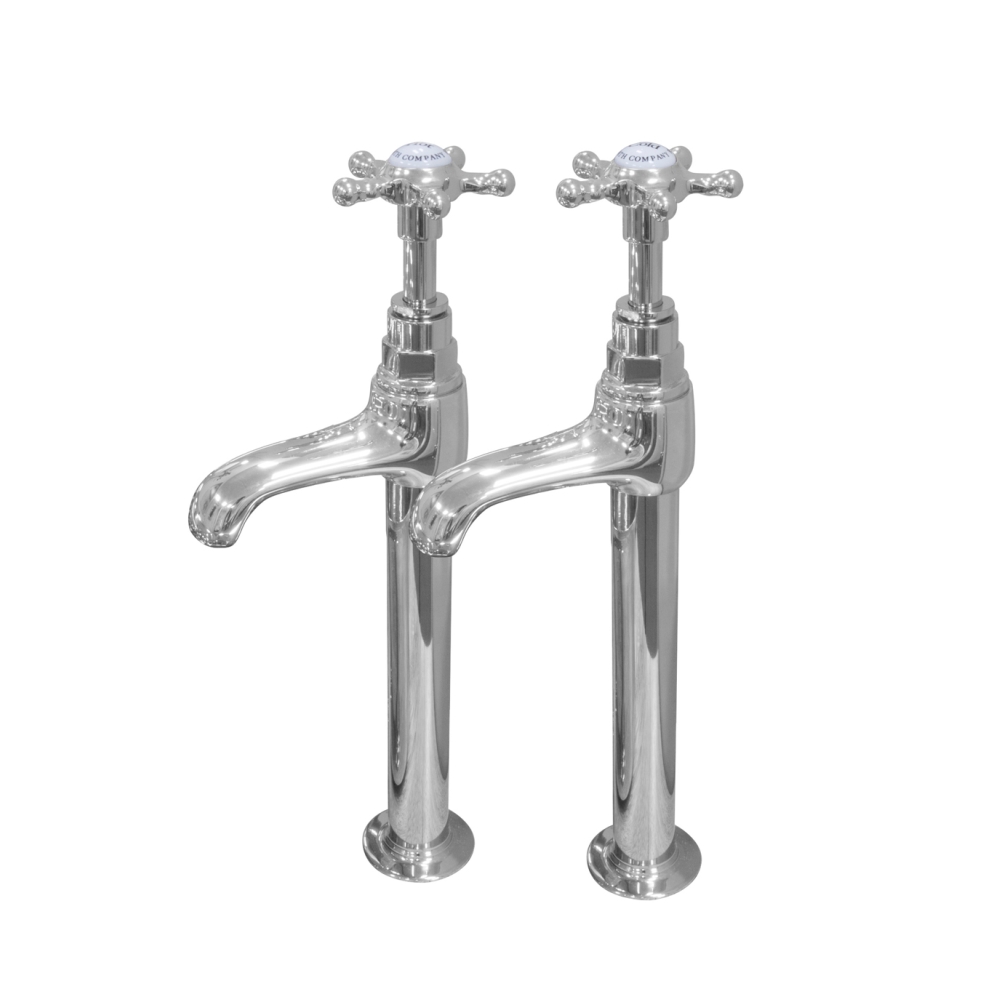 Tall Chrome Basin Taps