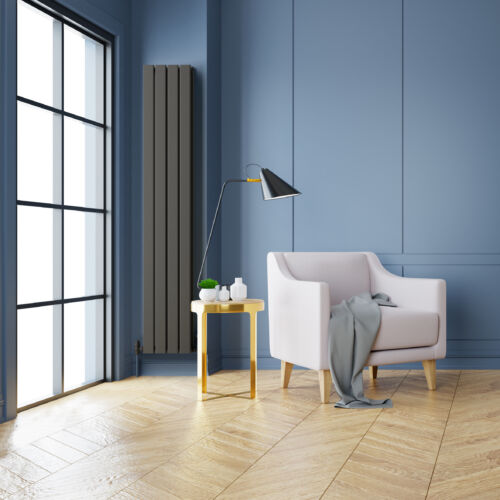 Anthracite Designer Radiator 1800mm x 300mm