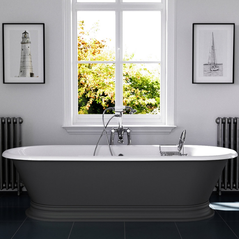 Shikara Cast Iron Hurlingham Bath