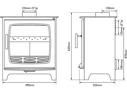 Carron Eco Revolution Stove Technical