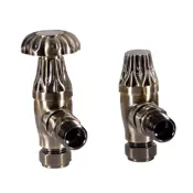 crocus manual valve antique brass lacquered range