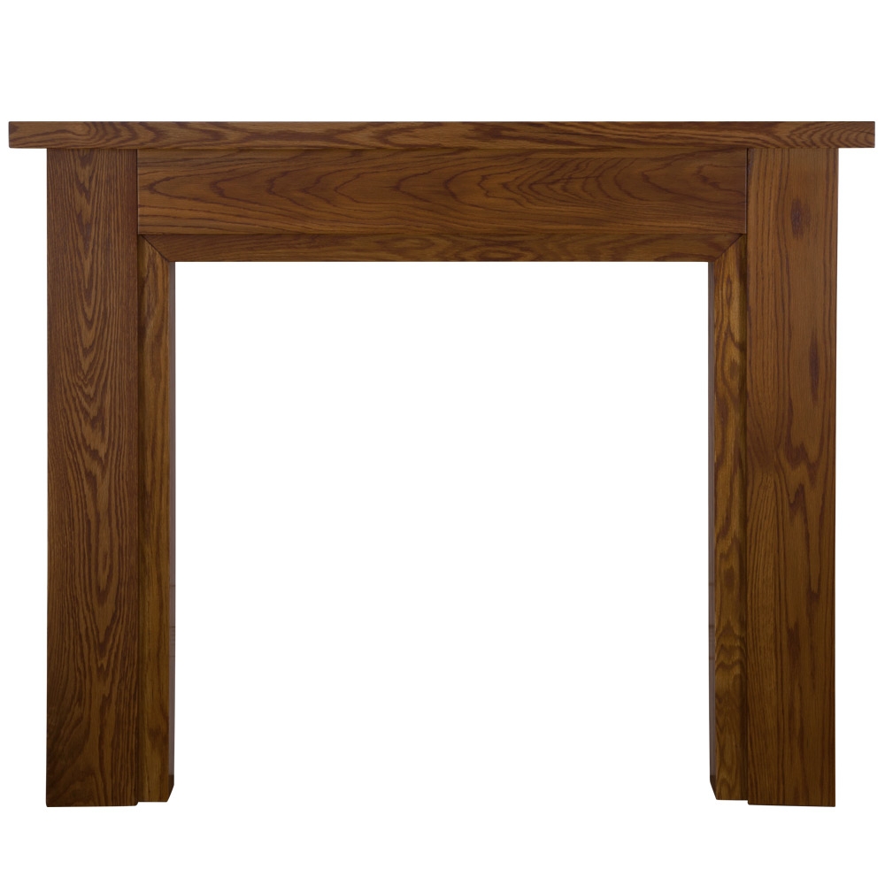 Kedleston Waxed Solid Oak Fireplace Surround
