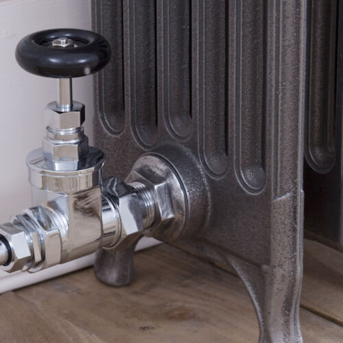 Newton 22mm Inlet Manual Chrome Valve Set