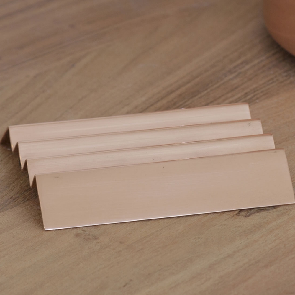Copper Concertina Soap Tray