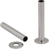 radiator pipe shroud satin nickel range