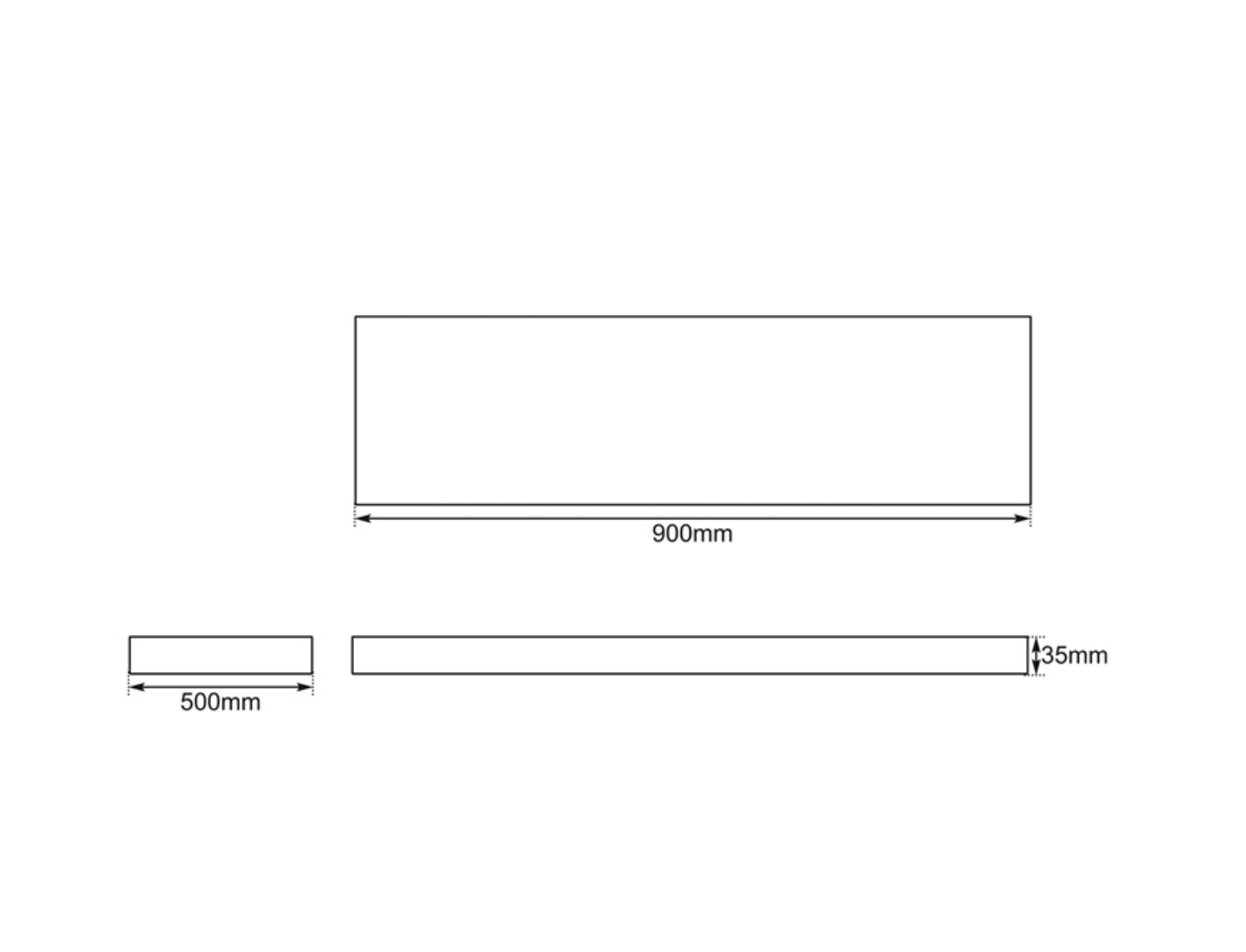 Reclaimed Elm Vanity Top Measurements