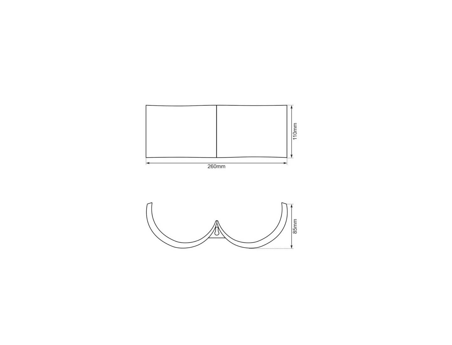 Toilet Roll Holder Dimensions