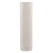 straight pipe 1000mm cream enamel range