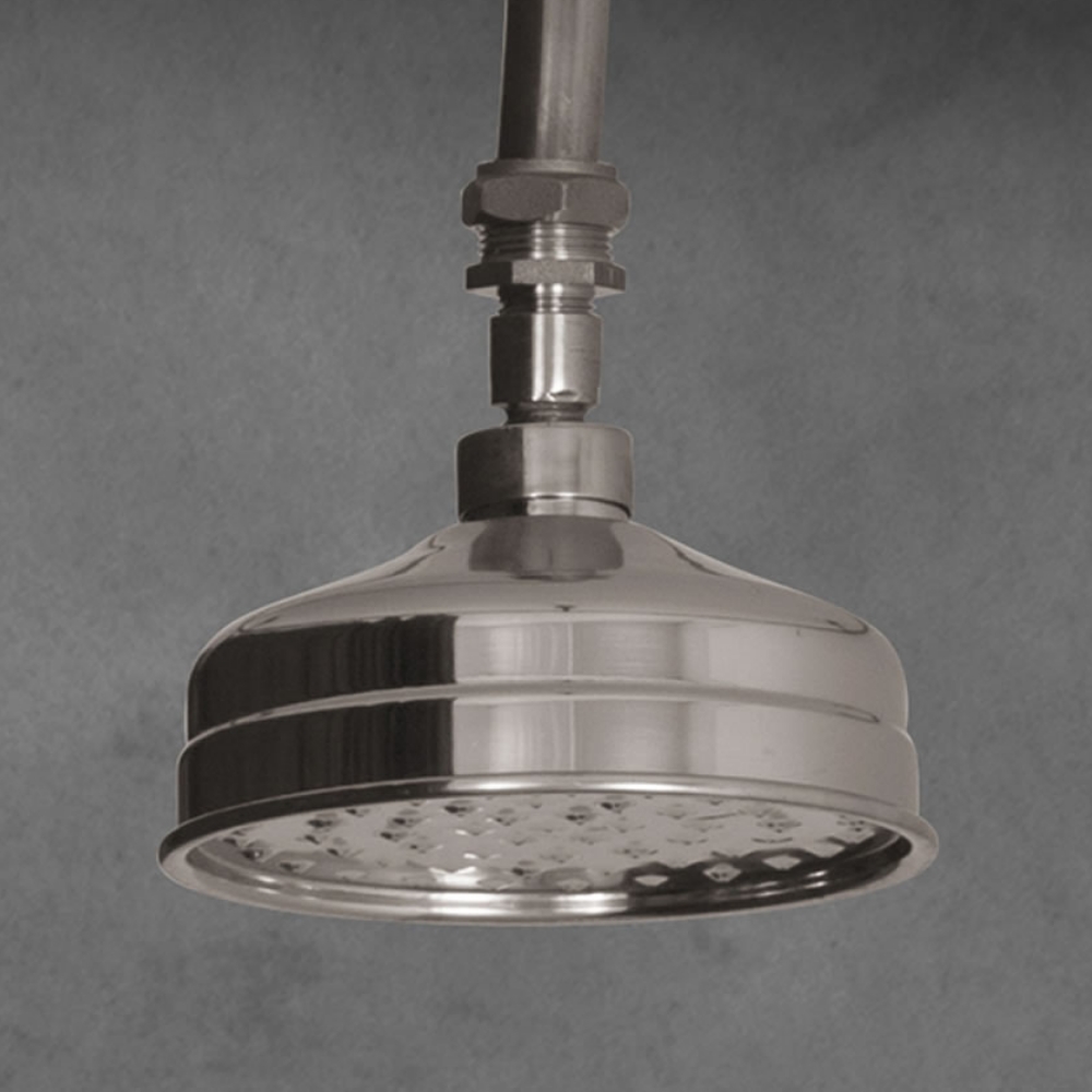 Nickel Flat Small Shower Head