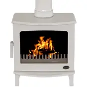 carron eco 2022 5kw stove cream enamel range