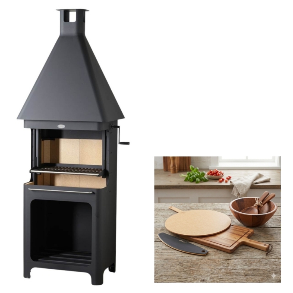 Bellmount BBQ & Outdoor Fireplace Bundle
