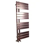 seattle 12 rail towel rail brushed bronze range