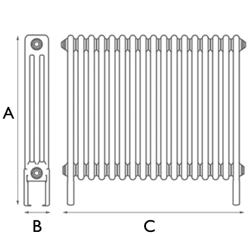 Enderby 3 Column 17 Section 710Mm Measurements