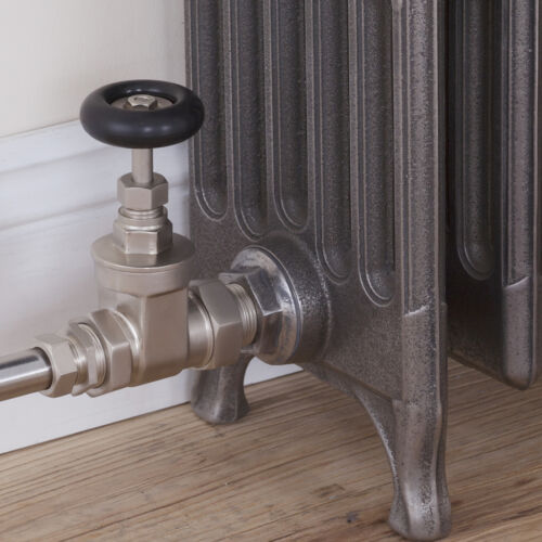 Newton 22mm Inlet Manual Nickel Valve Set