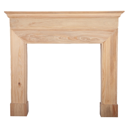 Nostell Unwaxed Solid Pine Fireplace Surround