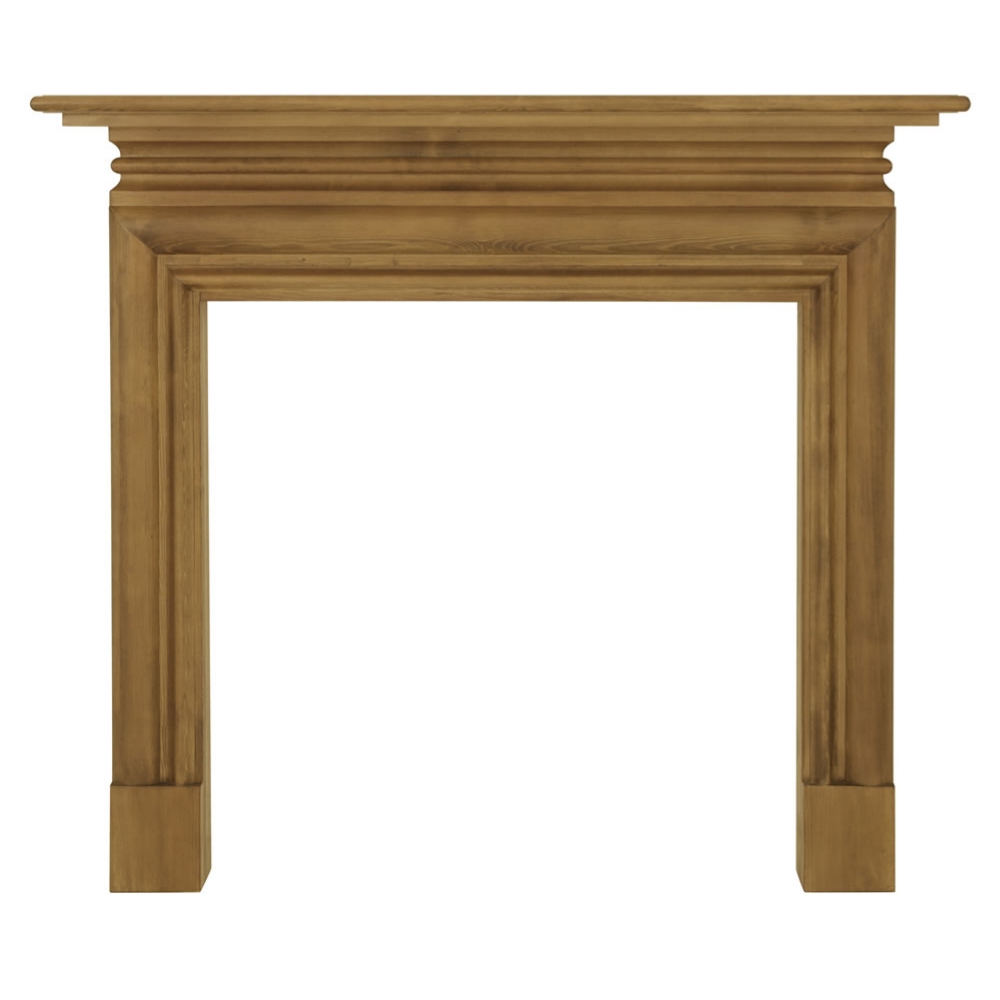 Wessex Waxed Solid Pine Fireplace Surround