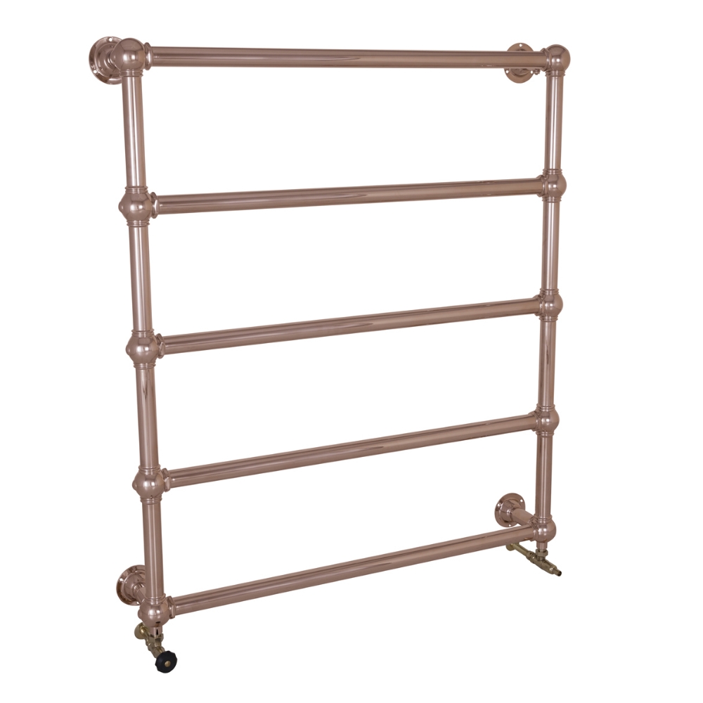 Colossus Steel Wall Mounted Towel Rail Copper 1300mm x 1150mm