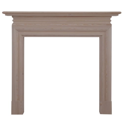 Wessex Unwaxed Solid Pine Fireplace Surround