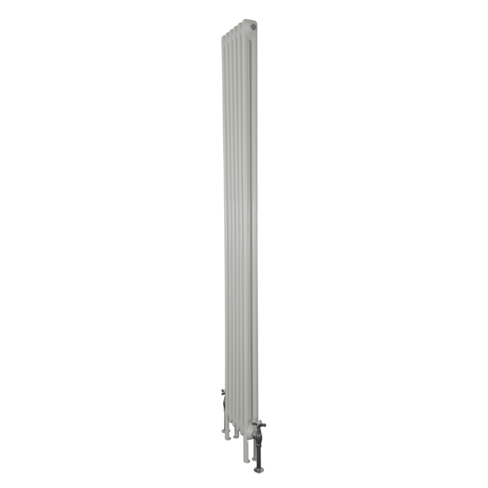Enderby 2 Column, 6 Section Steel Radiator –1910mm