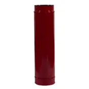 straight pipe 500mm red enamel range