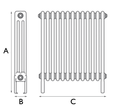 Enderby 3 Column 13 Section 710Mm Measurements