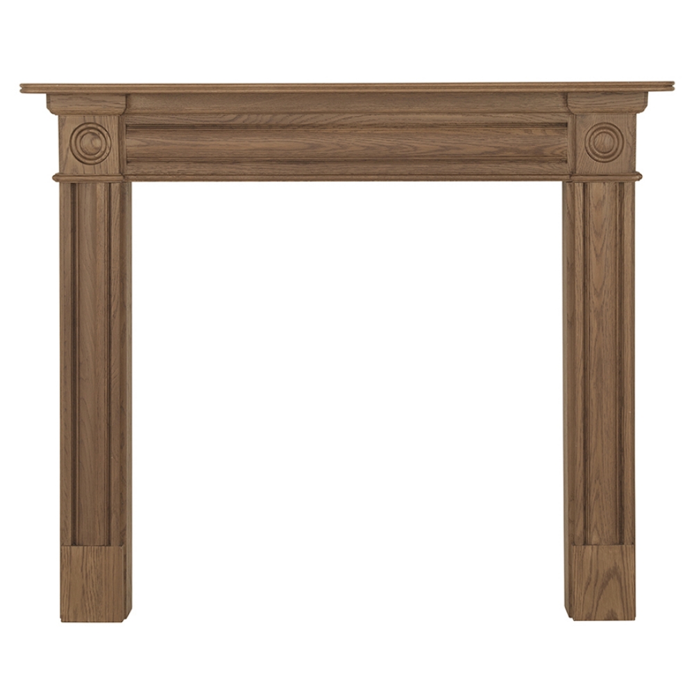 Derry Unwaxed Solid Oak Fireplace Surround