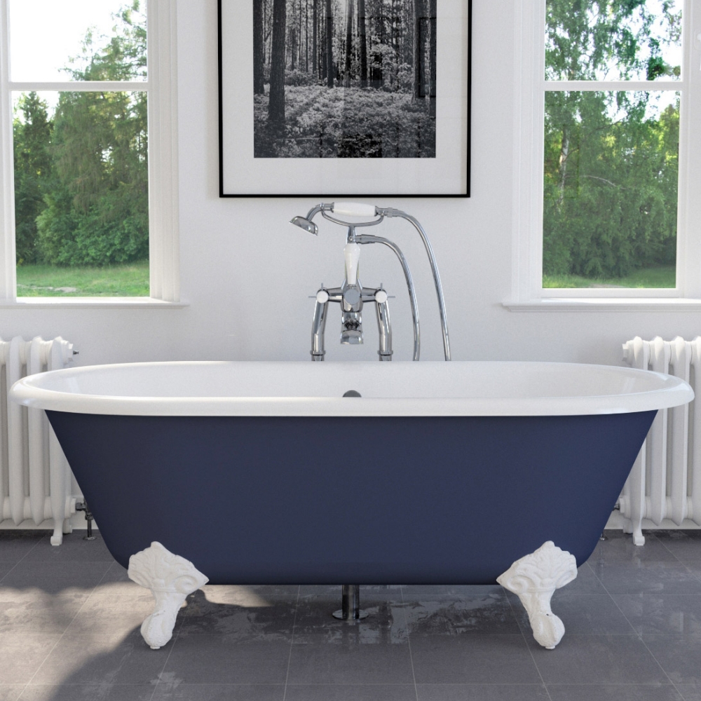 Dryden Small Cast Iron Hurlingham Bath