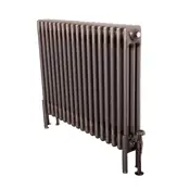 new york 3 column 18 section steel radiator bare metal range