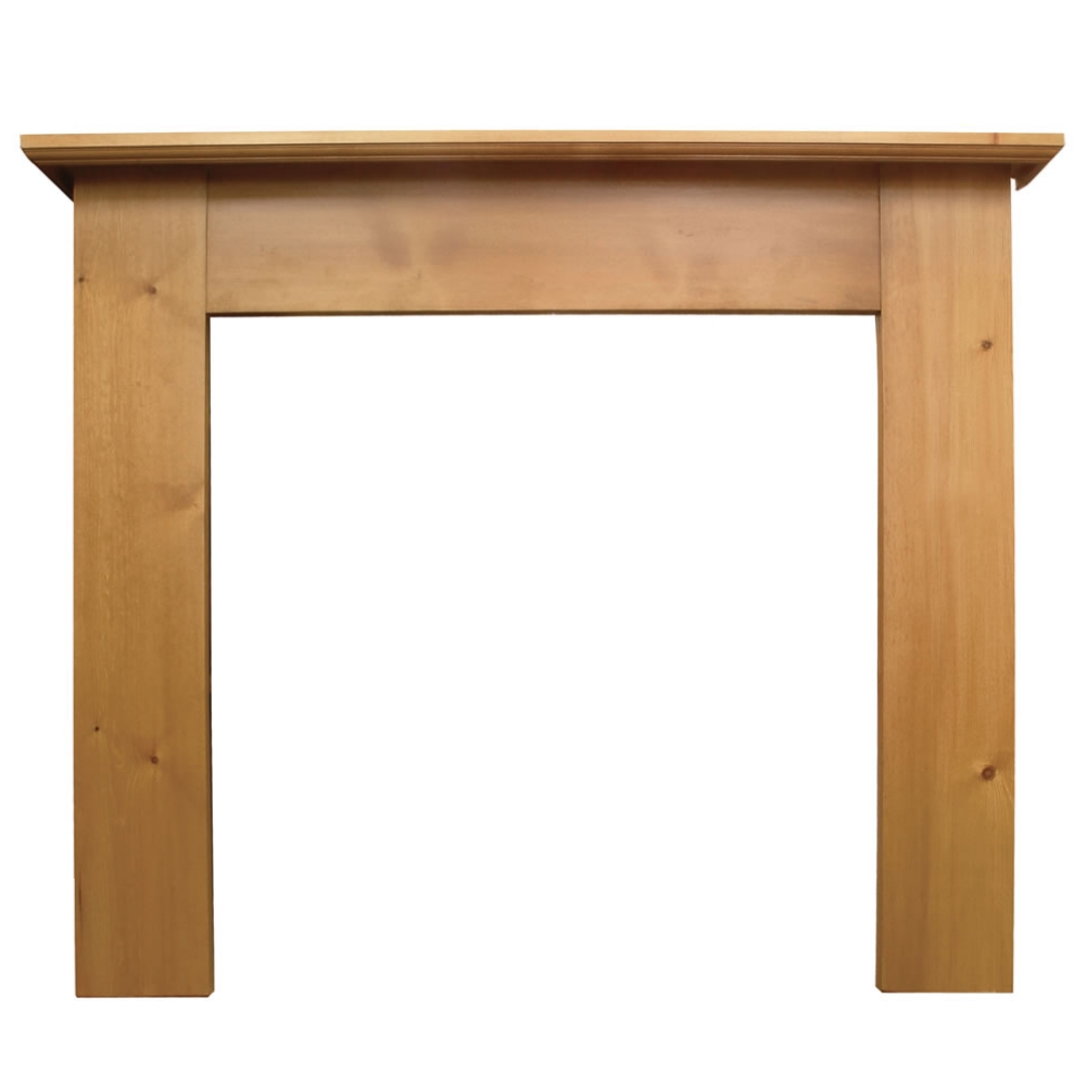 Wexford Waxed Solid Pine Fireplace Surround