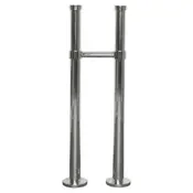 floor standing adjustable pipes nickel range