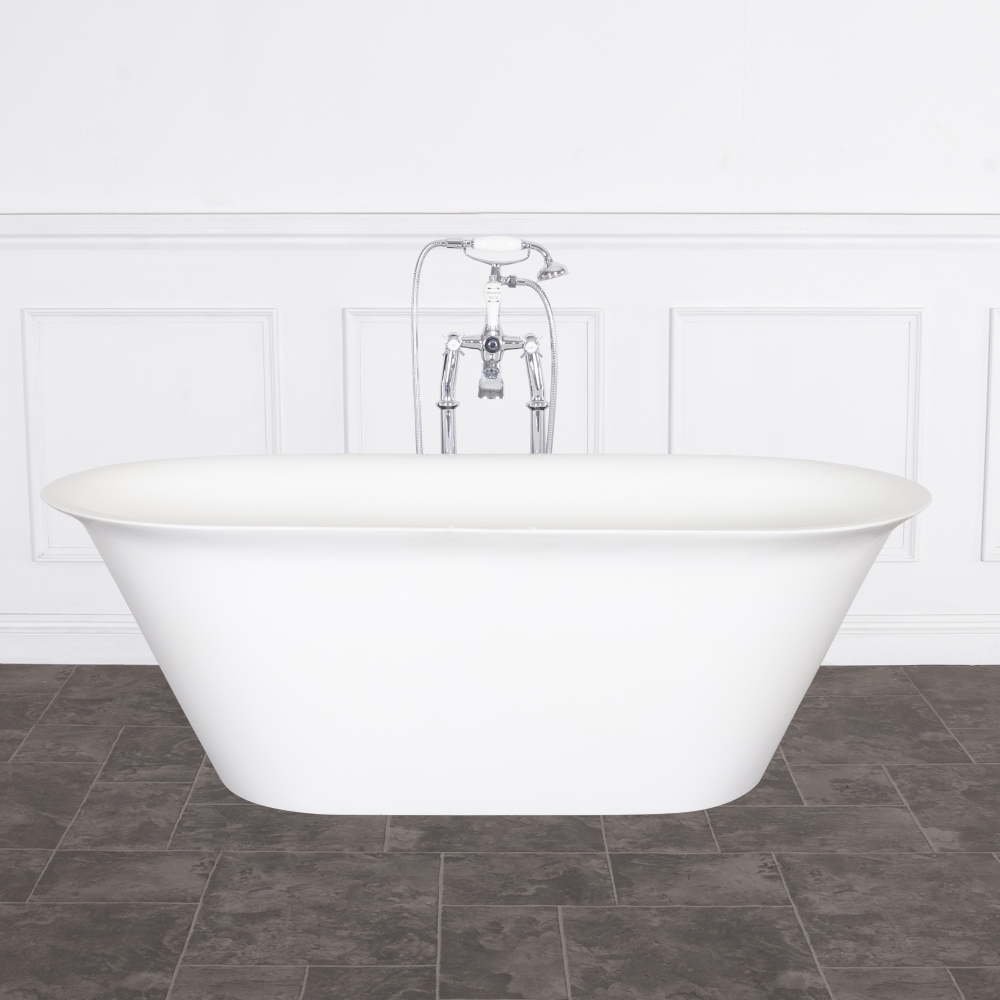 Pickering Fabricated White Marble Bath