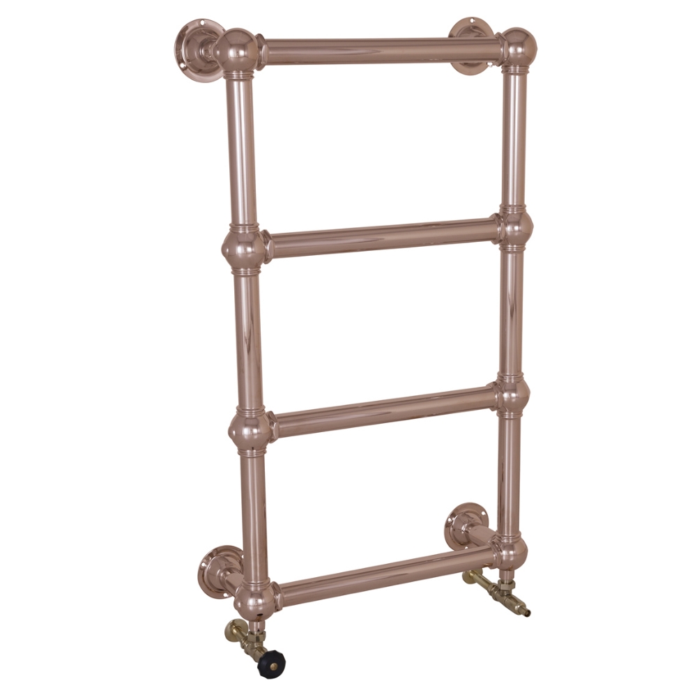 Colossus Steel Wall Mounted Towel Rail Copper 1000mm x 600mm