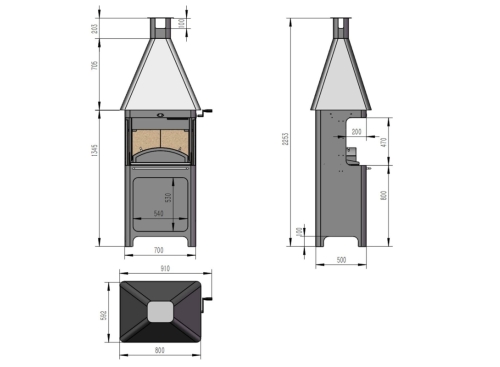 Bellmount Bbq Measurements