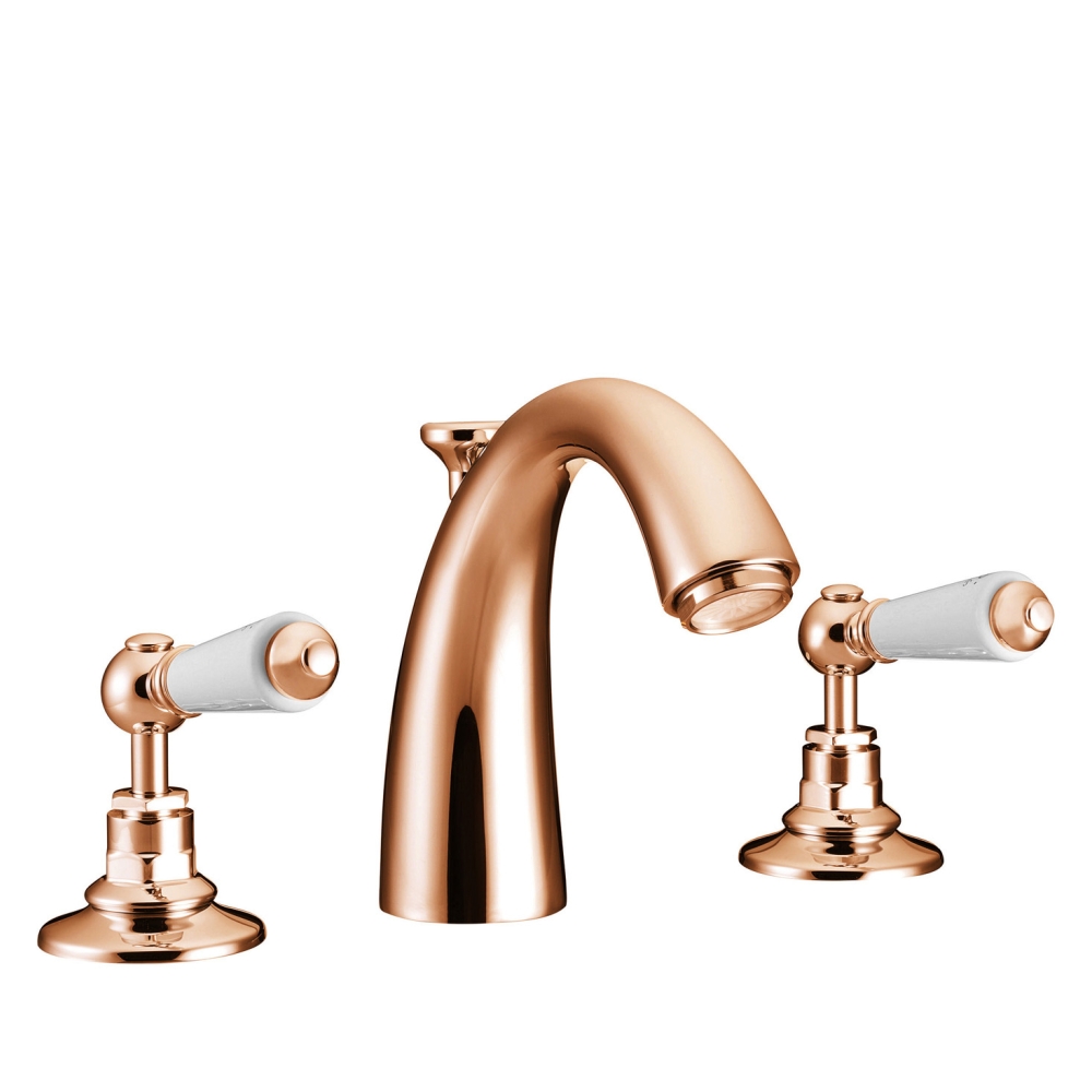 Classical Spout Copper Basin Mixer Taps